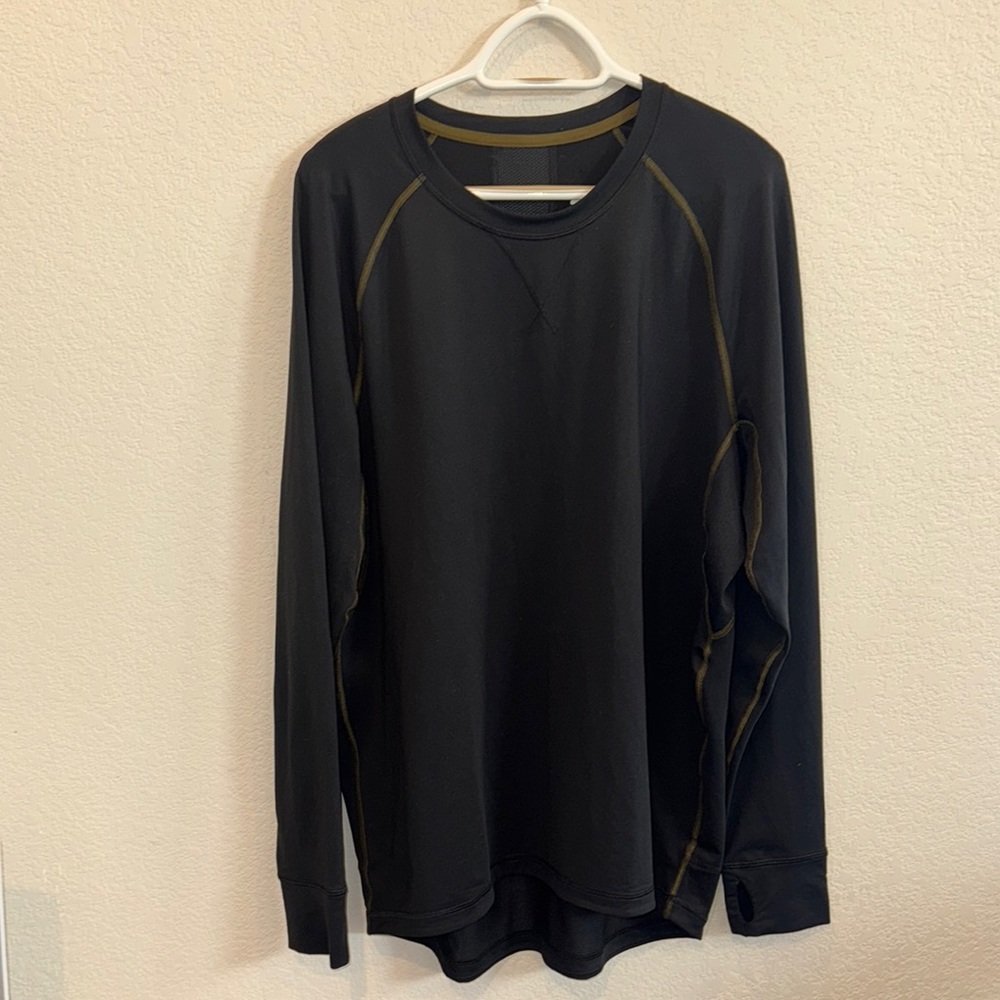Men's Black Long Sleeve Shirt alaskan hard gear